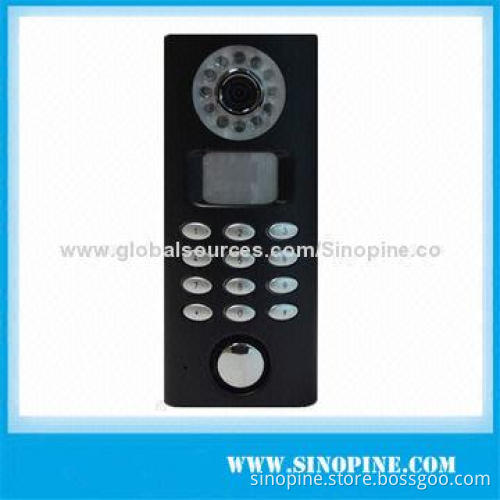 Solar Powered Wireless PIR Detector Motion Alarm System with Camera